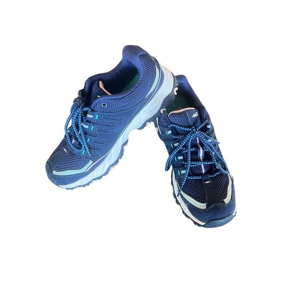 Avia Elevate Athletic Sneaker Women's US 8 Blue White Lace Up WMAV21ES042 - Picture 1 of 8